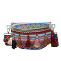 (PROMOÇÃO RELÂMPAGO - [70% OFF] - ÚLTIMO DIA) - Bolsa Feminina Vintage, bordada, de ombro, estilo hippie.