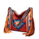 Bolsas femininas feitas à mão em lona, linho, praia, bolsa de um ombro.