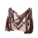 Bolsas femininas feitas à mão em lona, linho, praia, bolsa de um ombro.