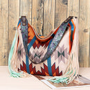 Bolsas femininas feitas à mão em lona, linho, praia, bolsa de um ombro.