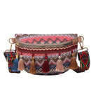 (PROMOÇÃO RELÂMPAGO - [70% OFF] - ÚLTIMO DIA) - Bolsa Feminina Vintage, bordada, de ombro, estilo hippie.